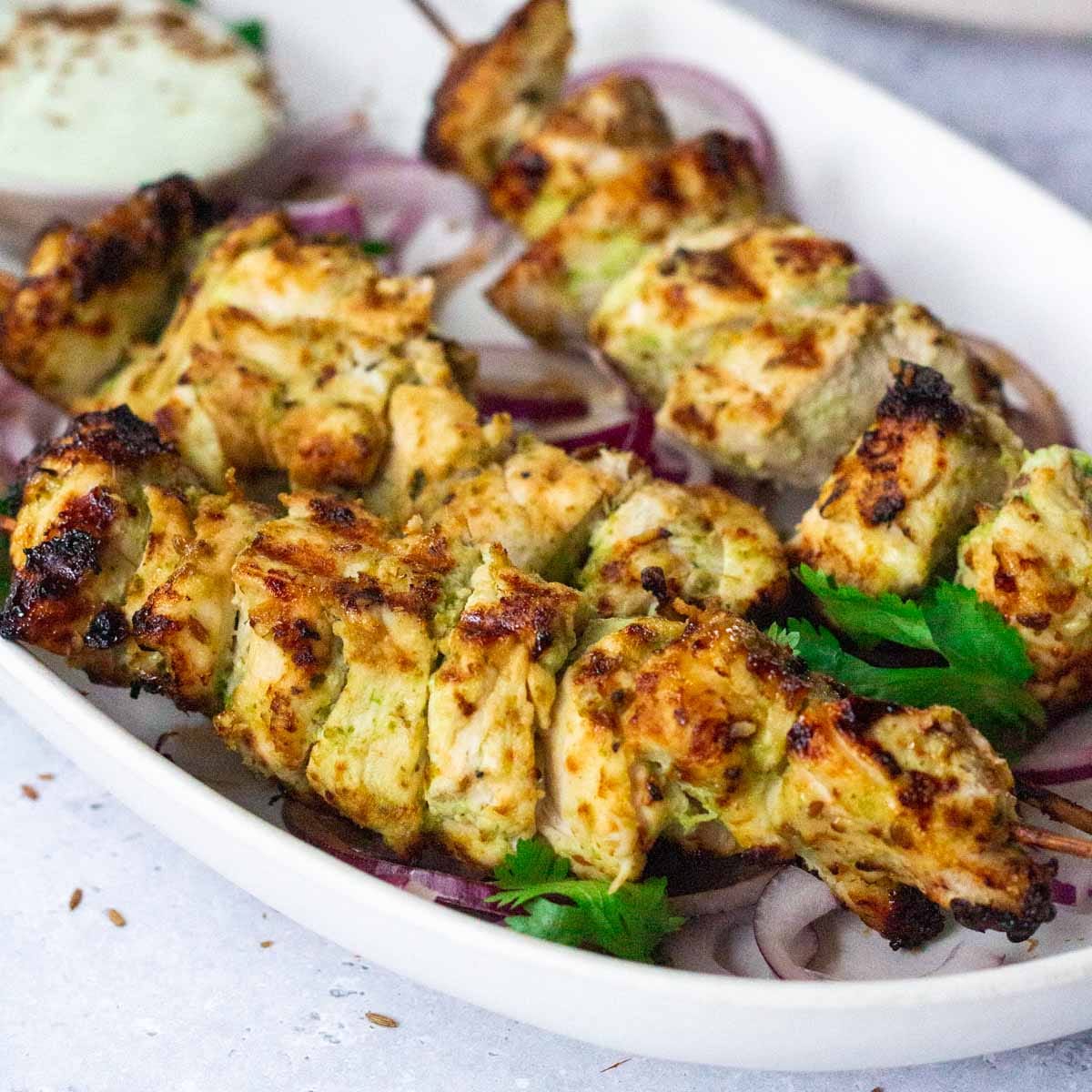 Photo for Creamy malai tikka, charred seekh kebab, crispy broast chest