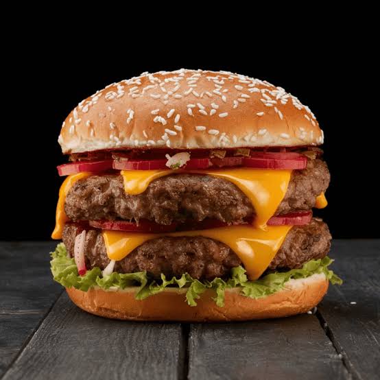 Photo for Flame-grilled beef stacked high, fried chicken with tangy ki